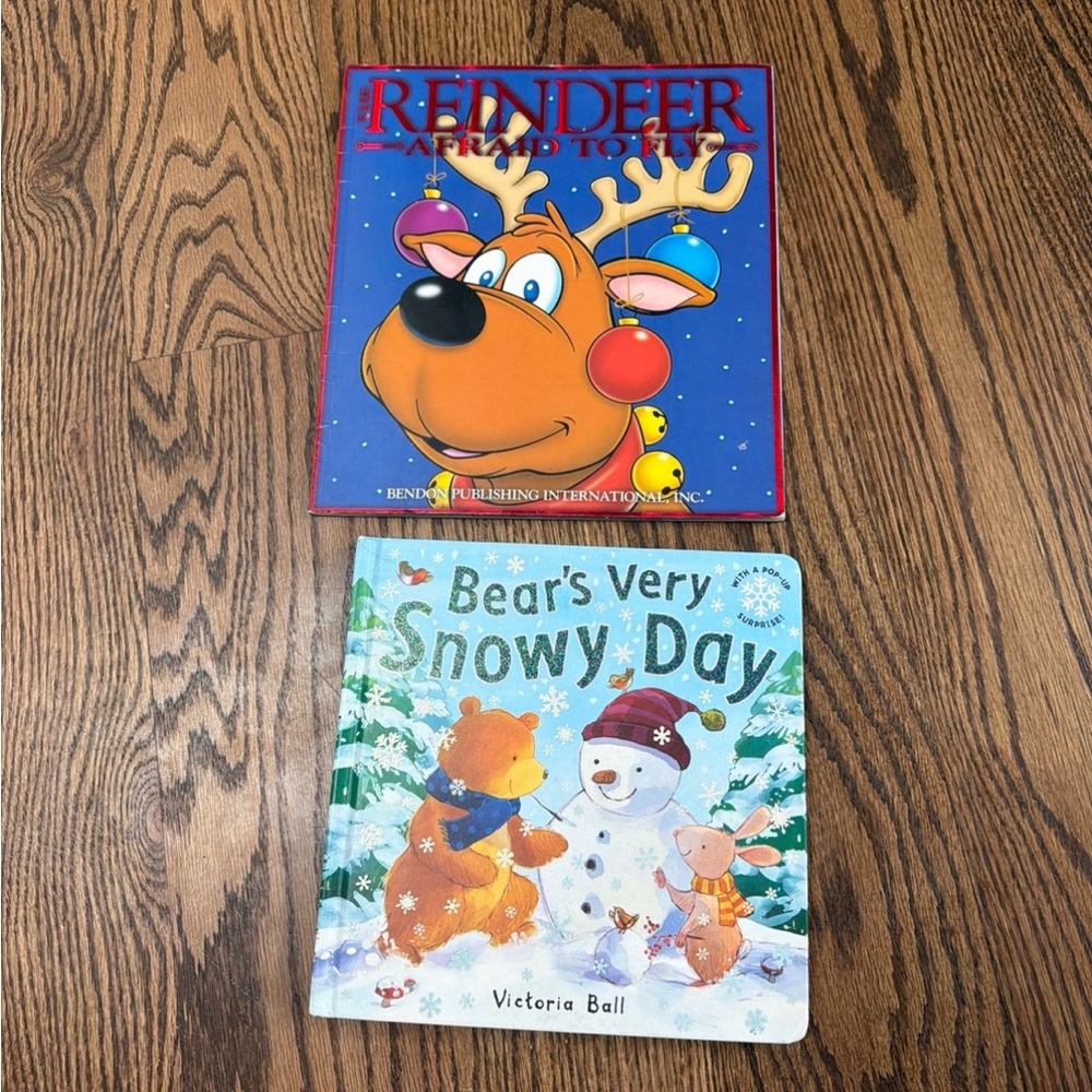 Christmas/winter-y kids books